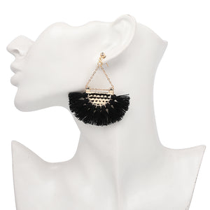 SAVANNAH fringe earrings
