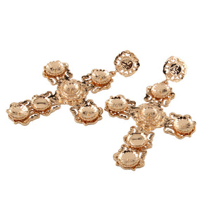 DOUBLE CROSSED earrings