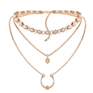 JAZ multi layer necklace