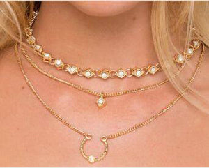 JAZ multi layer necklace