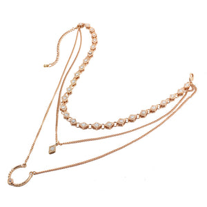 JAZ multi layer necklace
