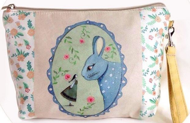 DAISY Pencil Case - My Bunny Print