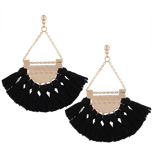 SAVANNAH fringe earrings